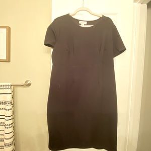 Motherhood maternity little black dress